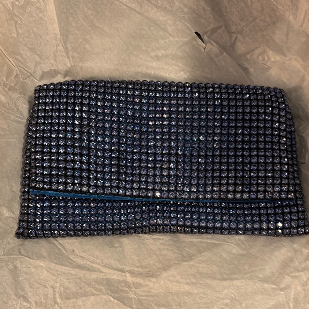 Elegant Blue Clutch Bag